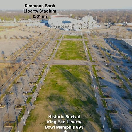 Historic Revival King Bed Liberty Bowl Memphis 893ヴィラ エクステリア 写真