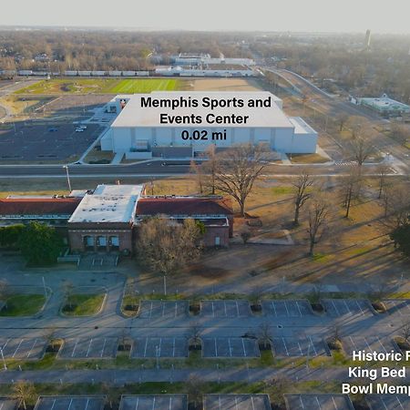 Historic Revival King Bed Liberty Bowl Memphis 893ヴィラ エクステリア 写真