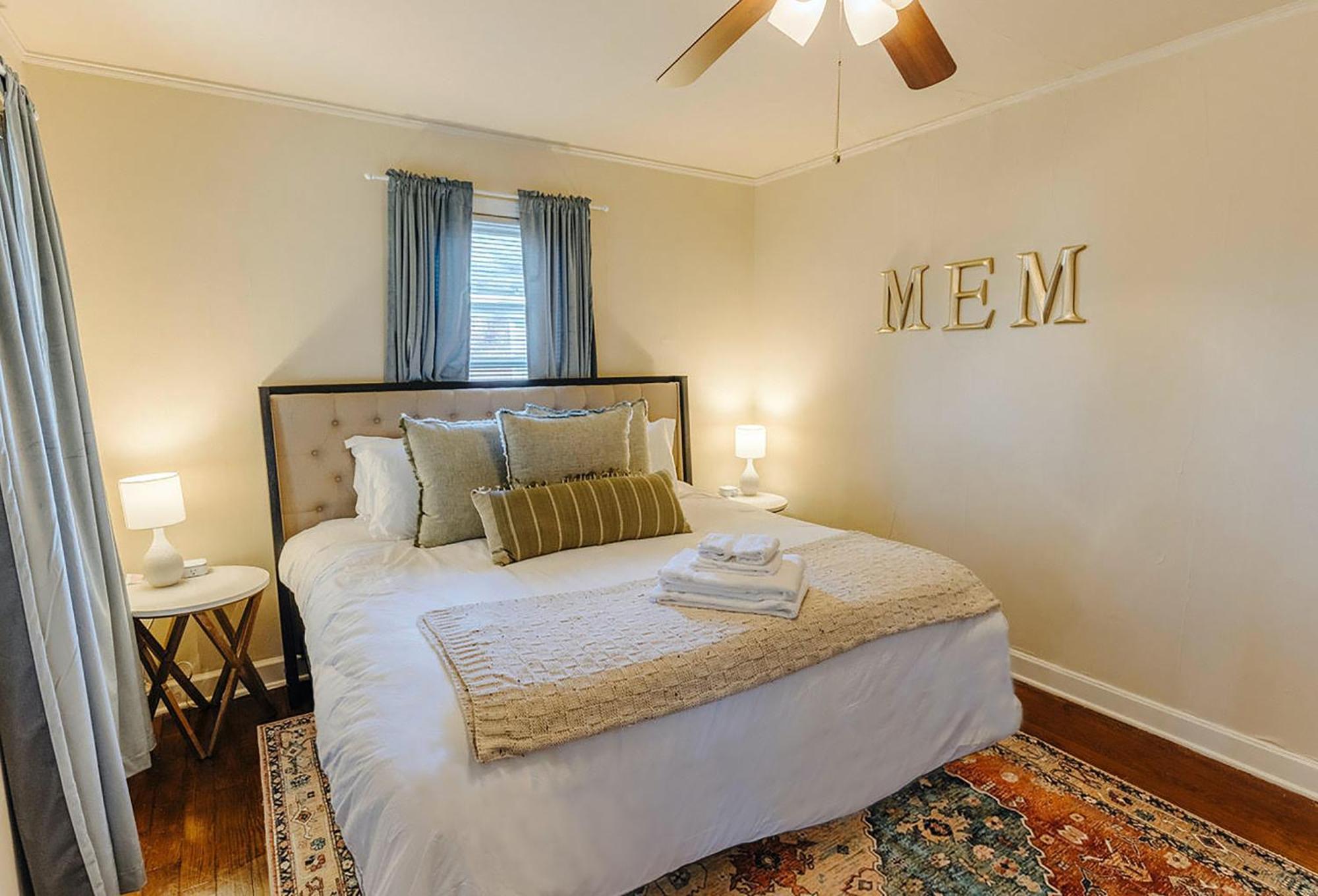 Historic Revival King Bed Liberty Bowl Memphis 893ヴィラ エクステリア 写真